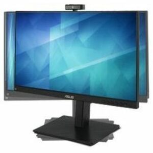 Supporto per monitor Regolabile in altezza Asus MHS11 - Desk - Nero - Per Monitor - Ergonomico, Inclinazione, Snodabile, P