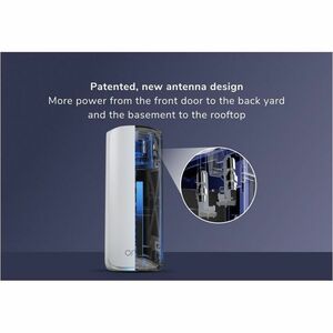 Netgear Orbi RBE872 Wi-Fi 7 IEEE 802.11be Ethernet Drahtlos Router - Triband - 2,40 GHz ISM-Band - 6 GHz UNII-Band - 2,63 