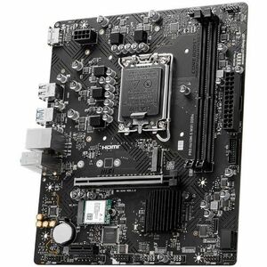 MSI Pro H610M-S DDR4 WIFI Gaming Desktop Motherboard - Intel H610 Chipset - Socket LGA-1700 - Micro ATX - Pentium Gold, Ce