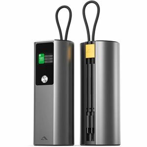 Alogic Ark PRO Power Bank - Silver - For MacBook - 1 x Type-C 140W - 27600 mAh - 160 W - 5 A, 3 A, 2 A, 2.25 A, 1.50 A - 5