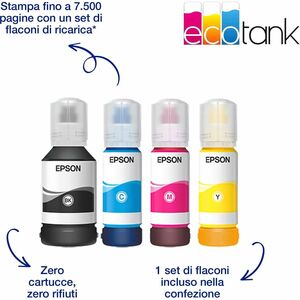 Epson ET-5885 Wired & Wireless EcoTank Pro Inkjet Multifunction Printer - Colour - Copier/Fax/Printer/Scanner - 32 ppm Mon