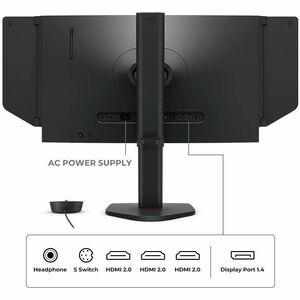 BenQ Zowie XL2566X+ 24.0" Class Full HD Gaming LED Monitor - 16:9 - 61.2 cm (24.1") Viewable - Twisted nematic (TN) - LED 