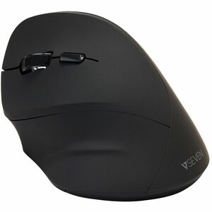 V7 MW400L Mouse - Radio Frequency - USB - Optical - 6 Button(s) - Black - Wireless - 6.10 m - 2.40 GHz - 1600 dpi - Scroll