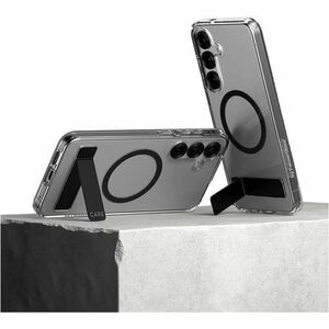 CARE Case for Samsung Galaxy S25 Smartphone - Transparent, Black - Drop Resistant, Yellowing Resistant, Crush Resistant - 