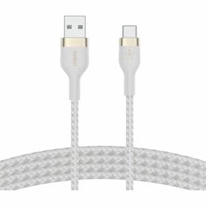 Belkin BOOST↑CHARGE PRO Flex Charging Cable - 1 m - For Mobile Phone, Smartphone, Tablet, iPad, iPad Air, iPad Pro, iPad m