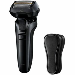 Panasonic ES-LV6U Shaver - Black - 5 x Stainless Steel Blades - 0.83 Hour Maximum Battery Run Time - 1 Hour Maximum Batter