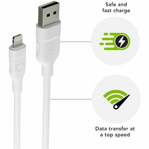 dbramante1928 ApS 1.20 m Lightning/USB Data Transfer Cable - MFI - White