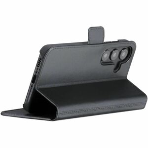 dbramante1928 ApS Copenhagen Carrying Case (Wallet) Samsung Galaxy S25 Smartphone - Black - Impact Resistant - Full Grain 