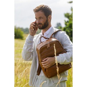 dbramante1928 ApS Copenhagen Slim Carrying Case (Wallet) Apple iPhone 13, iPhone 13 Pro Smartphone - Tan - Impact Resistan