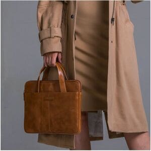 dbramante1928 ApS Silkeborg Carrying Case for 38.1 cm (15") Notebook - Golden Tan - 280 mm Height x 390 mm Width x 30 mm D