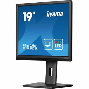 iiyama ProLite B1980S-B1 19 Zoll Class SXGA LED-Monitor - 5:4 Format - Mattschwarz - 48,3 cm (19 Zoll) Viewable - Twisted