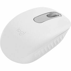 Logitech M196 Mouse - Optical - Wireless - 32.81 ft - Bluetooth - Raw White - 1000 dpi - Scroll Wheel - Small/Medium Hand/