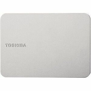 Toshiba Canvio Flex 4 TB Portable Hard Drive - 2.5" External - Silver - Smartphone, Tablet, MAC Device Supported - USB Typ
