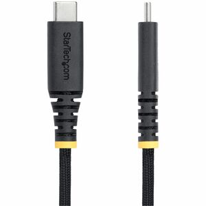 StarTech.com 10ft (3m) USB-C Charging Cable, Side Screw Locking, 240W (5A) PD EPR, Silicone Jacket w/Braid, Rugged USB 2.0