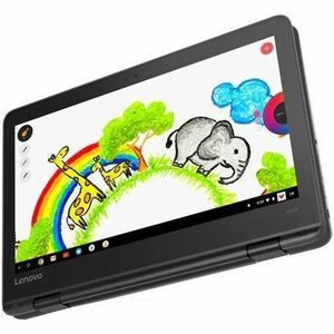 LENOVO DCG SOURCING 300e Chromebook 2nd Gen 81MB007YUS 11.6" Touchscreen Chromebook - HD - Intel Celeron N4020 - 4 GB - 32