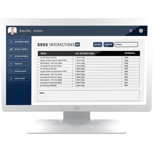 Elo 2403LM 24.0" Class LCD Touchscreen Monitor - 16:9 - 16 ms - 60.5 cm (23.8") Viewable - TouchPro Projected Capacitive -