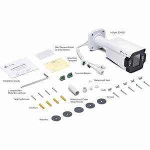 VIGI InSight S345ZI 4 Megapixel Outdoor Netzwerkkamera - Farbe - Kugel - 60 m Infrarot Nachtsicht - H.265+, H.265, H.264, 