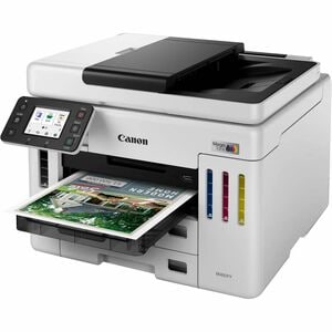 Canon GX7120 Wired & Wireless MegaTank Inkjet Multifunction Printer - Color - Copier/Fax/Printer/Scanner - 1200 x 600 dpi 