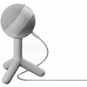 Logitech G Yeti Orb Wired Condenser Microphone for Gaming, Live Streaming - White - 2 m - 70 Hz to 20 kHz - Cardioid - Des