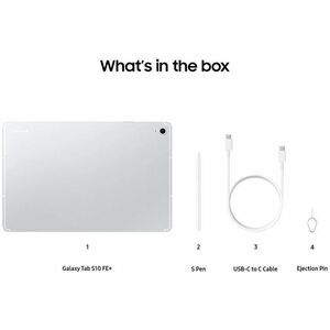 Samsung Galaxy Tab S10 FE+ SM-X620 Tablet - 13.1" WQXGA+ - Samsung Exynos 1580 (S5E8855) Octa-core - 8 GB - 128 GB Storage