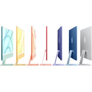 24-inch iMac with Retina 4.5K display: Apple M4 chip with 10‑core CPU and 10‑core GPU, 16GB, 512GB SSD - Silver