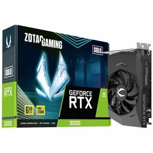 Zotac NVIDIA GeForce RTX 3050 Graphic Card - 6 GB GDDR6 - 7680 x 4320 - 1.47 GHz Boost Clock - 96 bit Bus Width - PCI Expr