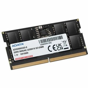 Módulo RAM Adata AD5S560032G-S para Computador, Portátil - 32GB (1 x 32GB) - DDR5-5600/PC5-44800 DDR5 SDRAM - 5600MHz - CL