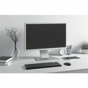 Kensington KB270 EQ Rechargeable AI keyboard with Copilot Key - Wireless Connectivity - Bluetooth/RF - 5 - 2.40 GHz - USB 