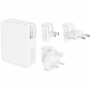 Belkin BoostCharge Pro 140 W AC Adapter - Universal Adapter - 1 USB - 3 USB Type-C - For Notebook, MacBook Pro, iPhone, iP