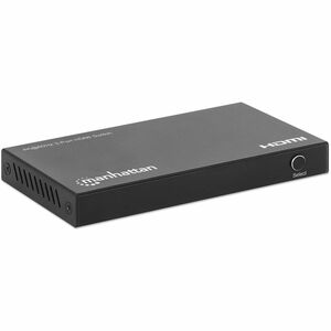 Manhattan Audio/Video Switchbox - Cable - 3840 x 2160 - 4K, 4K UHD - 1080p - 3 Input Device - 1 Display - TV, Projector - 