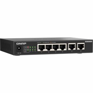 QNAP QSW-2104-2T-R2 6 Ports Ethernet Switch - 2.5 Gigabit Ethernet, 10 Gigabit Ethernet - 2.5GBase-T, 10GBase-T - 2 Layer 