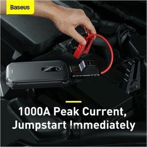 Baseus CRJS03-01. Corrente d'uscita: 2,4 A, Colore del prodotto: Nero, Corrente di avviamento: 600 A. Tipologia alimentazi