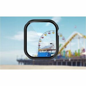 Belkin TemperedCurve 2-in-1 Screen Protector for Apple Watch Series 10 (42mm/black) Black - For OLED Apple Watch - Bump Re