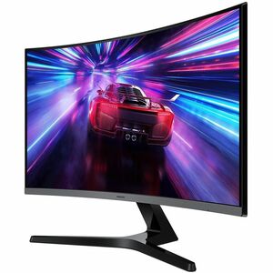 Moniteur LED Samsung Essential S3 S27D390GAU 27" Class Full HD Écran incurvé - 16:9 - Noir - 68,6 cm (27") Viewable - Vert