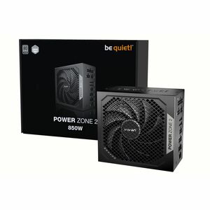 be quiet! Power Zone 2 BP007EU ATX 3.1 Modular Stromversorgung - 850 W - Intern - 120 V AC, 230 V AC Eingang - Aktiv PFC -