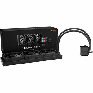 be quiet! Silent Loop 3 BW026 Kühllüfter - 3 x Fan(s) - 1900 U/Min - Compatible Intel Socket: Socket LGA-1851, LGA-1700, L
