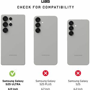 Urban Armor Gear Essential Armor Case for Samsung Galaxy S25 Ultra Smartphone