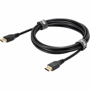 Club 3D DisplayPort 2.1 DP54 VESA Certified Cable 8K120Hz 3m/9.84ft - 9.84 ft DisplayPort A/V Cable for Audio/Video Device