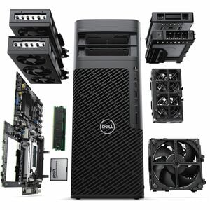 Dell Precision 7000 7875 Workstation - AMD Ryzen Threadripper PRO 7945WX - 64 GB - 2 TB SSD - Tower - Black - AMD Chip - W