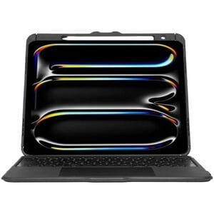 Targus VersaVu THZ989NO Keyboard/Cover Case (Folio) for 33 cm (13") Apple iPad Pro 13 (2024) Table - Black - Drop Resistan