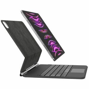 Belkin Connect Tastatur/Cover für 33 cm (13 Zoll) Apple iPad Pro 13 (2024) Tablet - Deutsch Tastatur - Schwarz - Synthetik