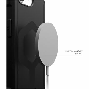 Urban Armor Gear Essential Armor Rugged Case for Apple iPhone 16e Smartphone - Hex Pattern - Black - Drop Resistant, Impac