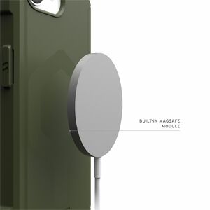 Urban Armor Gear Essential Armor Rugged Case for Apple iPhone 16e Smartphone - Hex Pattern - Olive Drab - Drop Resistant, 