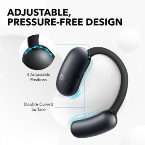 soundcore AeroFit 2 | Adjustable Open-Ear Wireless Earbuds - Stereo - Wireless - Bluetooth - Open-ear, Over-the-ear - Bina