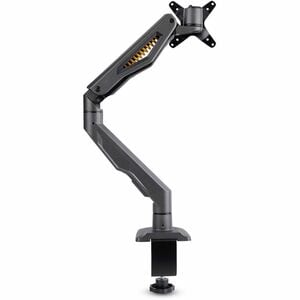 StarTech.com Mounting Arm for Monitor, Display - Black - Landscape/Portrait - TAA Compliant - Height Adjustable - 1 Displa
