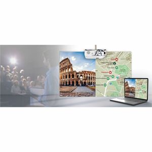 Epson PowerLite E24 3LCD Projector - 16:10 - Ceiling Mountable - White - 1024 x 768 - Front, Rear, Ceiling - 720p - 6000 H