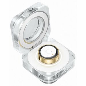 Samsung Galaxy Ring Smart Ring - Finger Wearable - Titanium Gold - Accelerometer, PPG Sensor, Temperature Sensor - Phone, 