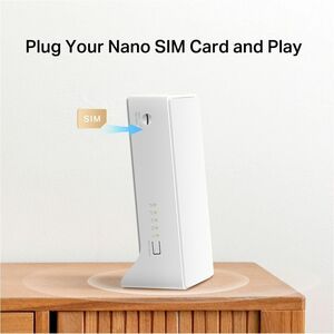 Modem/Router wireless Mercusys MB130-4G - Wi-Fi 5 - IEEE 802.11b/g/n/ac - 1 SIM - Ethernet, Cellulare - 4G - UMTS 2100, UM