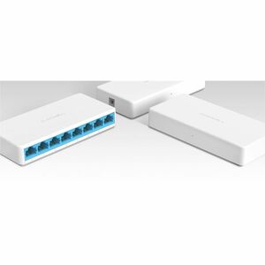 Switch Ethernet Mercusys MS108 8 Porte - Fast Ethernet - 100Base-T - 2 Layer supportato - Coppia incrociata - Desktop