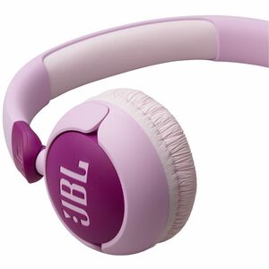 JBL Junior 320 Wired Over-the-head, On-ear Stereo Headset - Purple - Binaural - Supra-aural - 34 Ohm - 20 Hz to 20 kHz - M